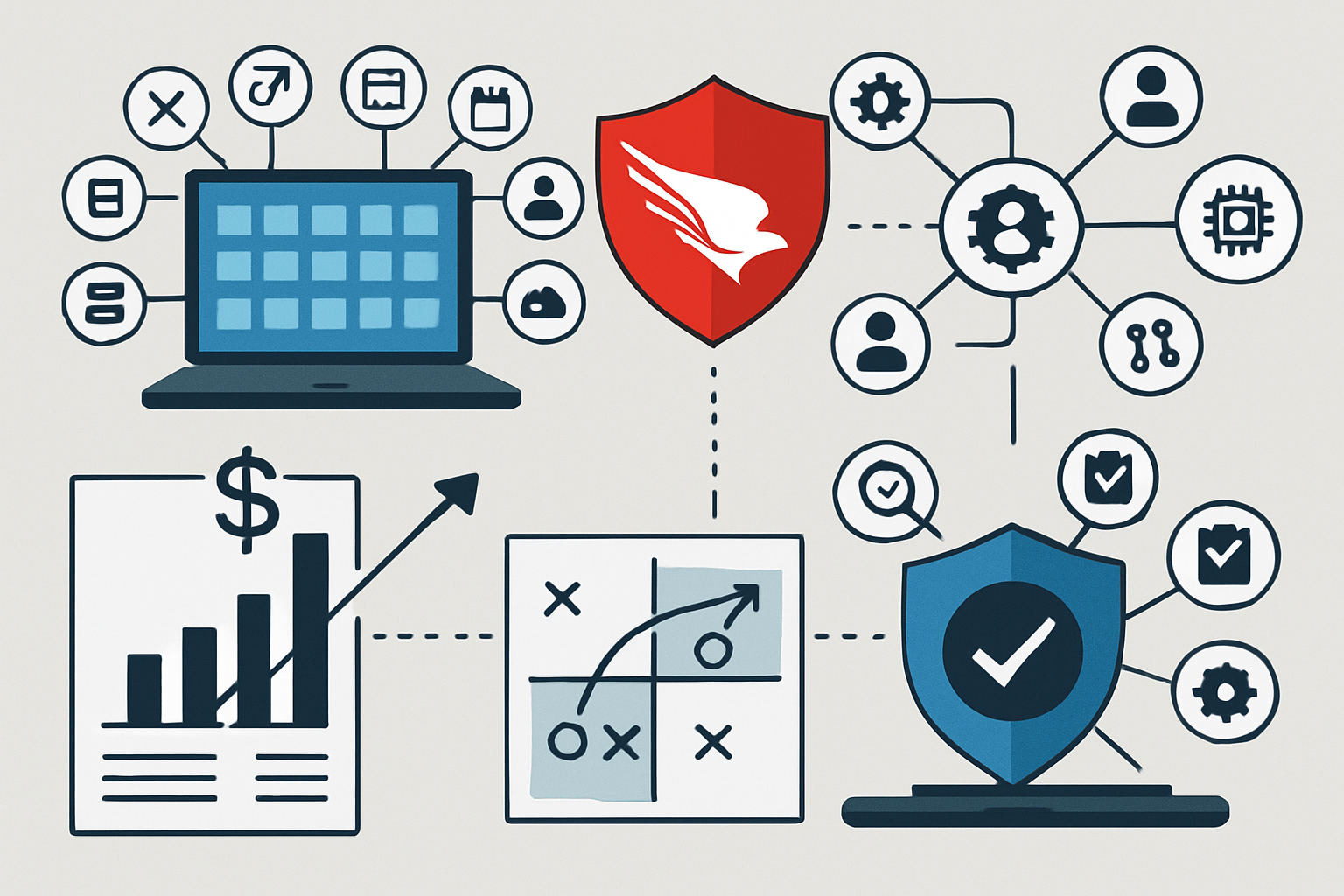 using only visuals and no words Modern enterprises rely on hundreds of SaaS applicationseach with its own configurations permissions and connected int-2