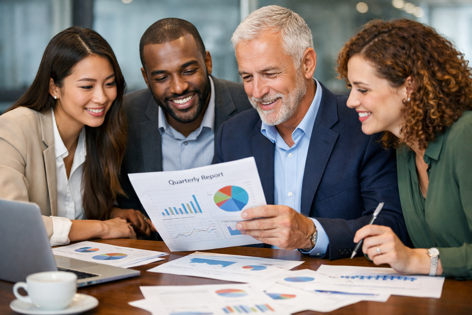 Deliverable Sample Reports Review by Diverse Business Professionals